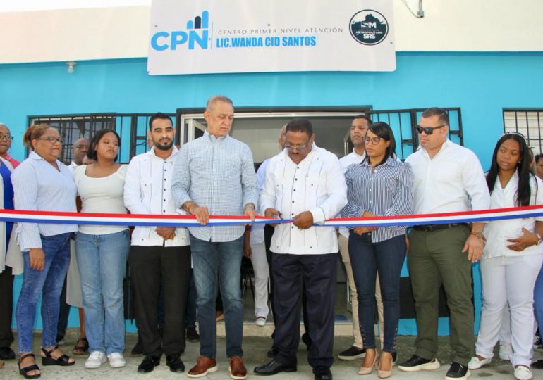 SRSM entrega Centro de Primer Nivel de Atención beneficiará más de 5 mil familias en SDN 