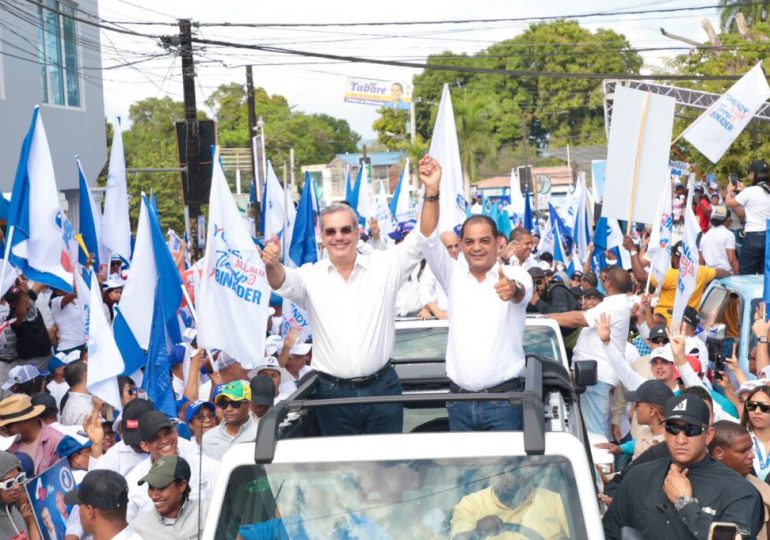 Abinader continuará dando apoyo a candidatos, este viernes irá a Fantino, Angelina, La Mata y Cotuí