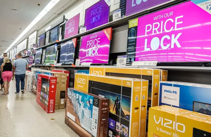Walmart anuncia mejores resultados de lo esperado y compra fabricante de TV Vizio