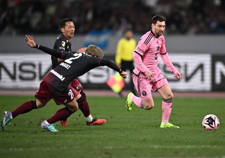 Messi juega media hora en la despedida del Inter Miami de la gira asiática