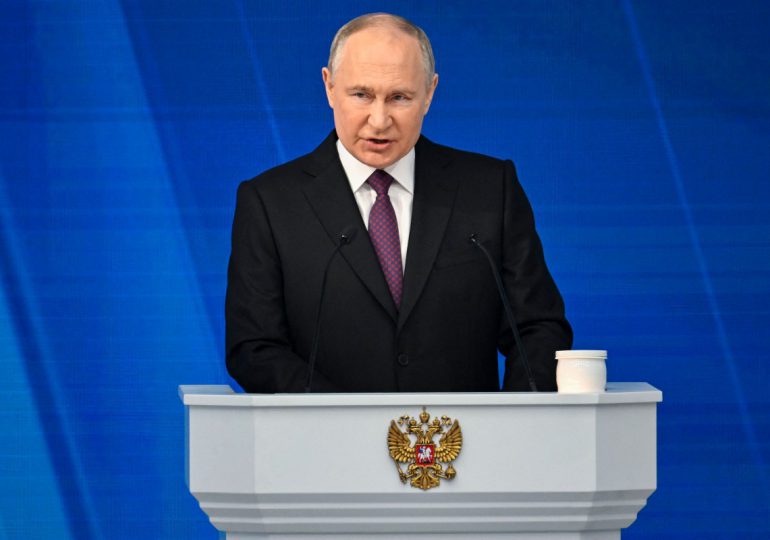Putin advierte a los países occidentales del riesgo "real" de guerra nuclear