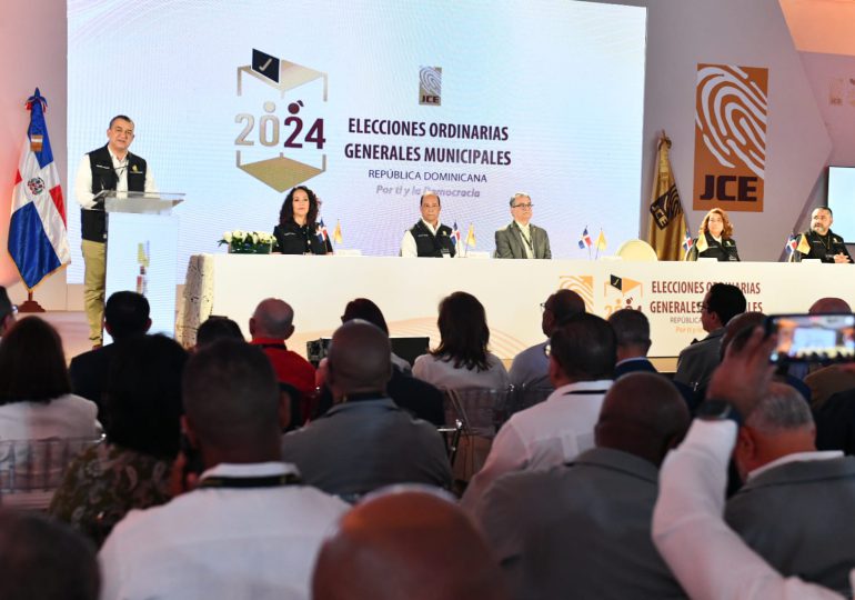 JCE informa el 46.67% votó en elecciones municipales 2024