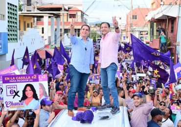 Candidatos PLD reciben extraordinario apoyo caravana cierre campaña municipal