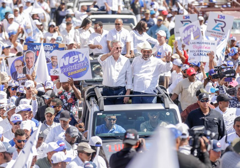 Abinader moviliza municipio de Dajabón en favor de candidatos municipales