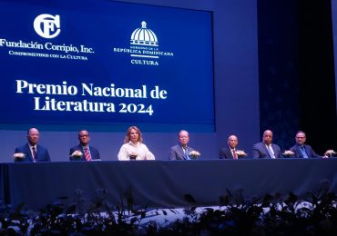 Fundacion Corripio y Ministerio de Cultura entregan Premio Nacional de Literatura a Juan Carlos Mieses