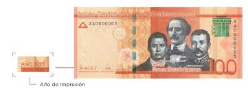 A partir de hoy BCRD emite billetes de RD$100.00 del año 2023