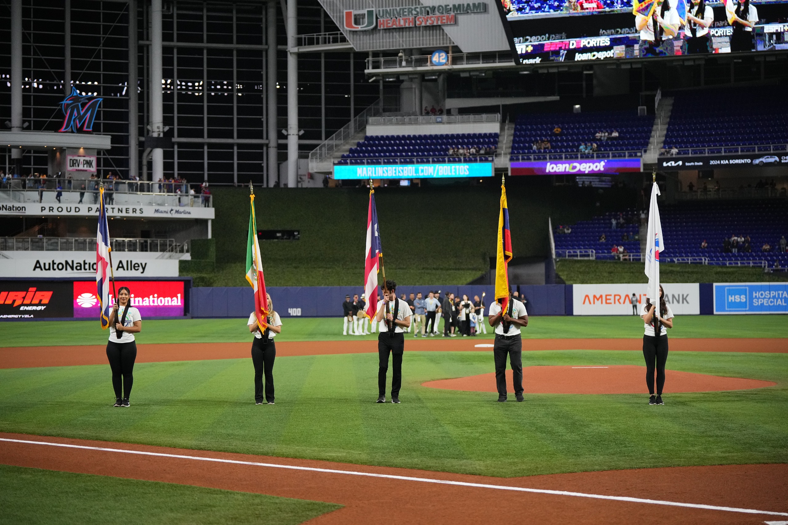 Con sencilla ceremonia queda inagurada la Serie del Caribe Miami 2024