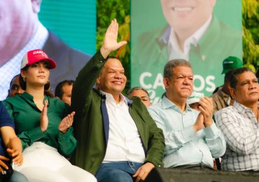 Leonel encabezará cierres de campaña de Carlos Guzmán y Lenin de la Rosa en SDN y SJM