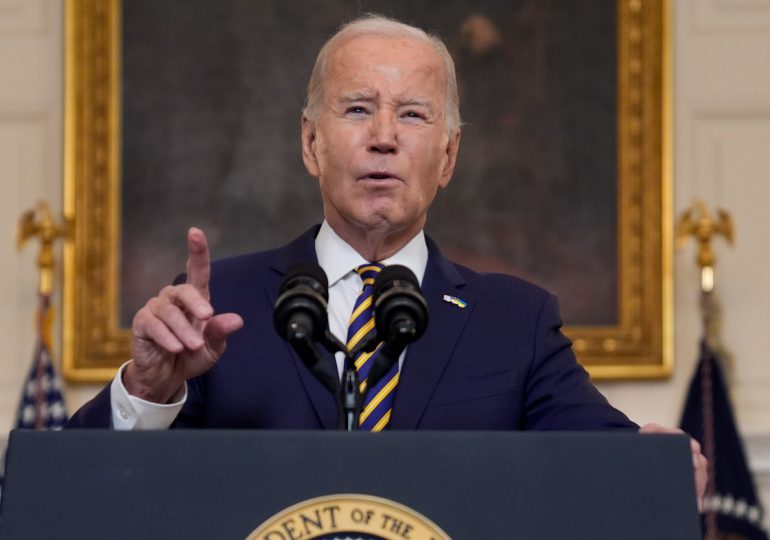 Biden califica de "excesiva" la respuesta de Israel en Gaza