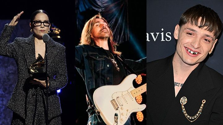 Juanes, Natalia Lafourcade y Peso Pluma vencen en categorías latinas de los Grammy