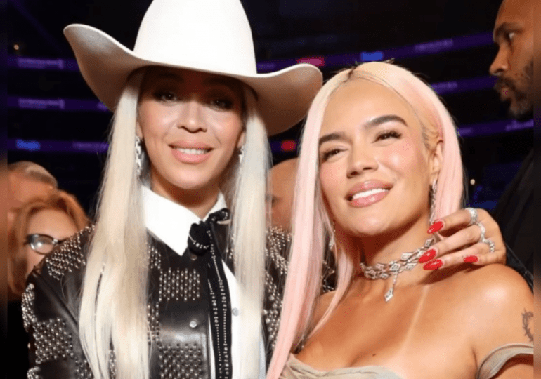 El gran momento de Beyoncé y Karol G en los Premios Grammy; ¿viene colaboración?