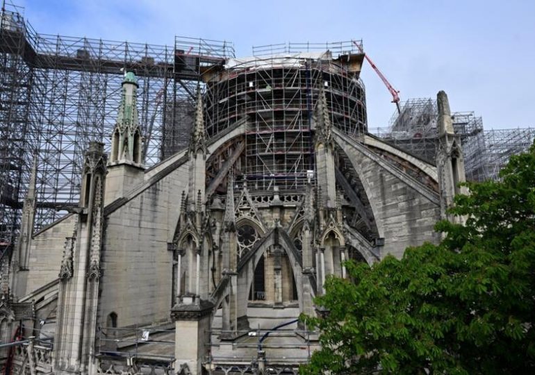 Finaliza la restauración de la estructura de madera de la nave de Notre Dame de París