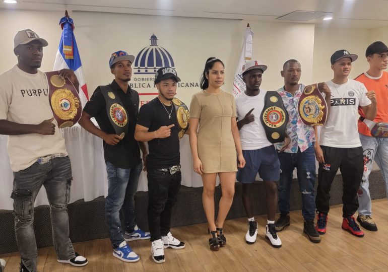 Anuncian cartelera de boxeo en Santo Domingo; "Mini Pacman" Rosa buscará título Gold de la AMB