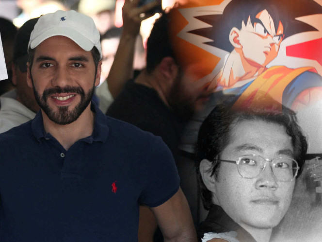 El Salvador lamenta la muerte del creador de "Dragon Ball", el cómic favorito de Bukele