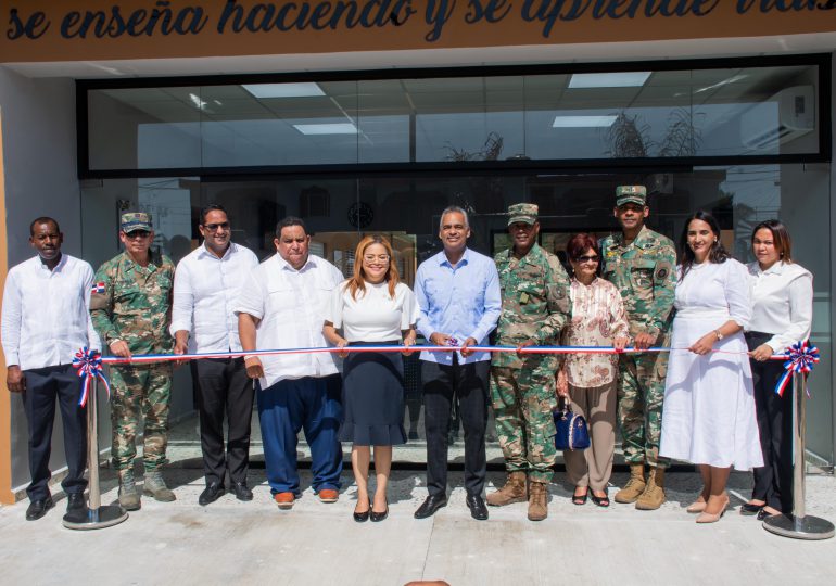 Gobierno inaugura nueva Escuela Vocacional de las FFAA y PN en Azua