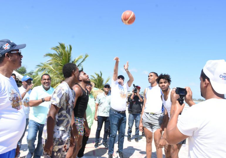 Ministro de Deportes recorre playas y balnearios del Este supervisando Juegos Deportivos y Recreativos Semana Santa 2024