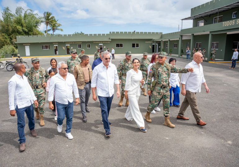 Dejan inaugurada la Fortaleza Militar Santa Bárbara, en Samaná