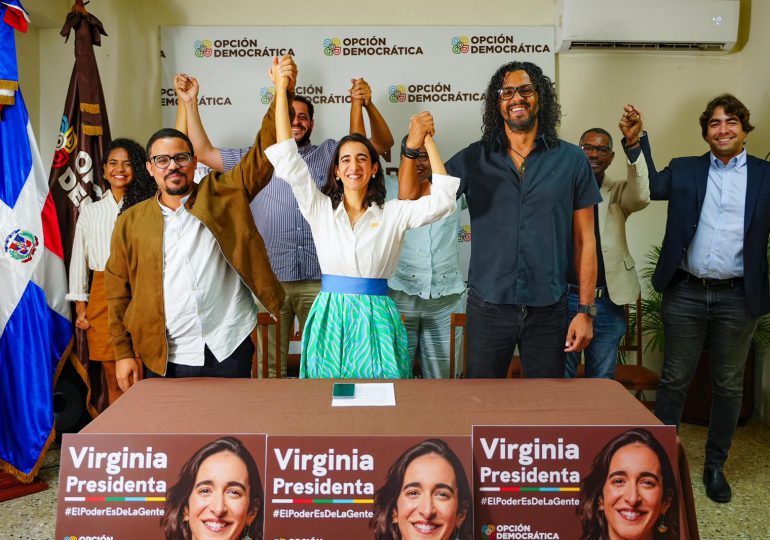 Virginia Antares escoge a Ico Abreu como su candidato vicepresidencial
