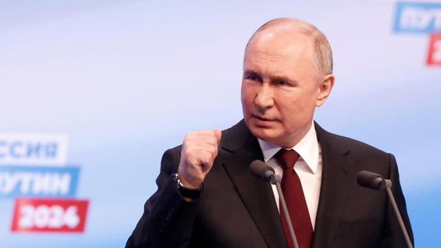 Victoria "récord" de Putin que promete una Rusia que no se dejará "intimidar"