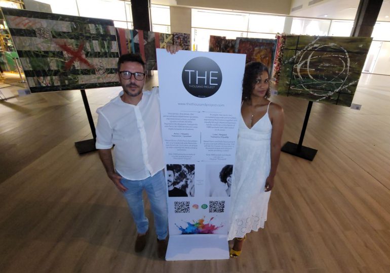 Exhiben las obras ‘The Thousand Project’ en Blue Mall Punta Cana