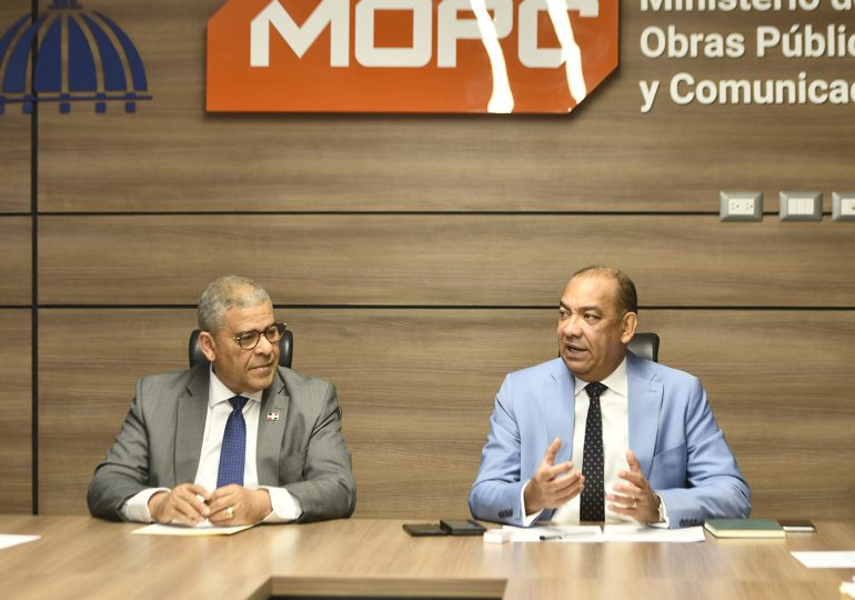 Instalarán mesa de trabajo para la reforma administrativa del Ministerio de Obras Públicas