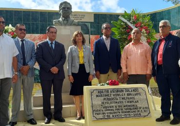 UASD rinde tributo a Orlando Martínez en el 49 aniversario de su asesinato