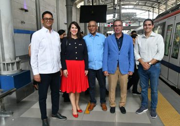Ministro de Transporte de Jamaica visita instalaciones Metro de Santo Domingo