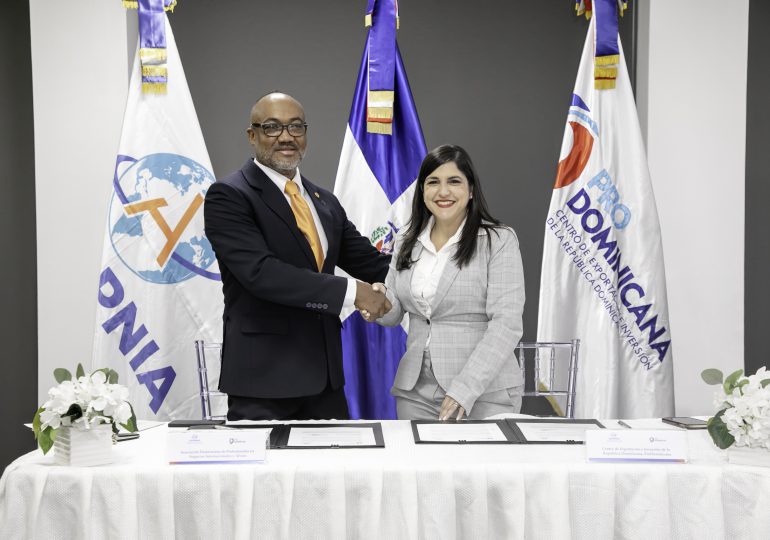 ProDominicana y ADOPNIA se unen para impulsar el comercio de República Dominicana
