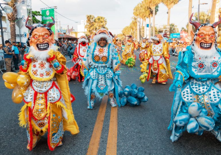 Todo listo para la celebración del Carnaval del Distrito Nacional este Domingo a las 3 de la tarde