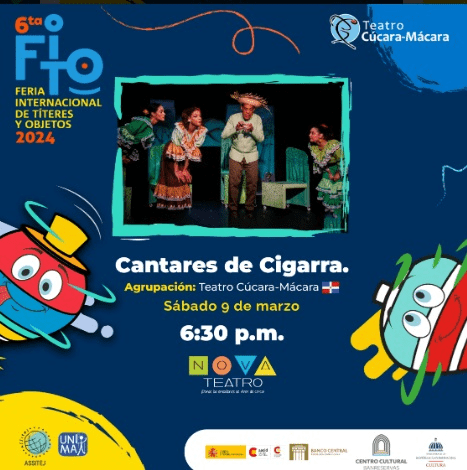 Feria Internacional de Títeres y Objetos (FITO RD-2024) con grandes funciones para este fin de semana