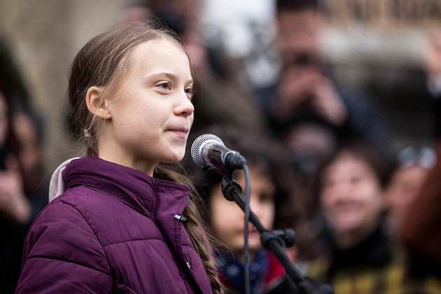 Greta Thunberg dice que la juventud tuvo que "crecer demasiado rápido" por la crisis climática