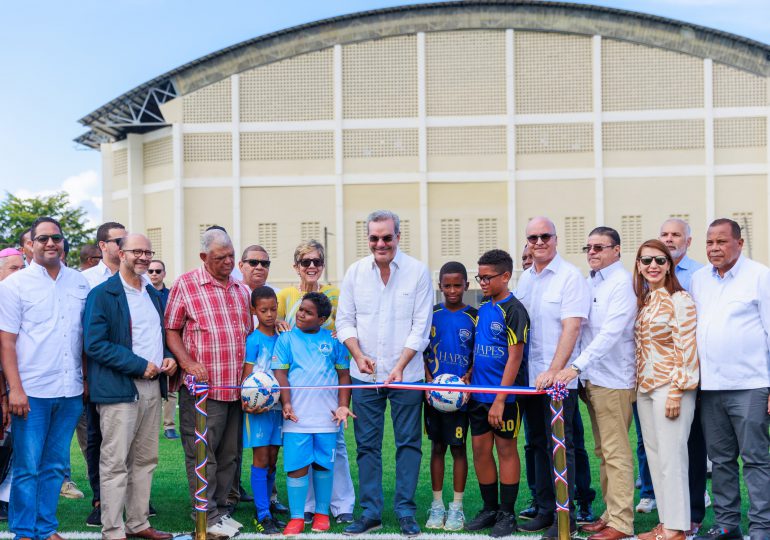 Abinader entrega remozado Parque Nacional y Arqueológico de La Isabela Histórica, así como el campus de fútbol Leonel Plácido, en Puerto Plata