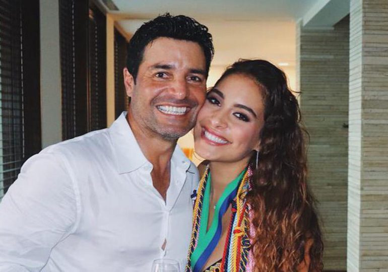 Isadora Figueroa, hija de Chayanne: "Mi papá es mi superhéroe"