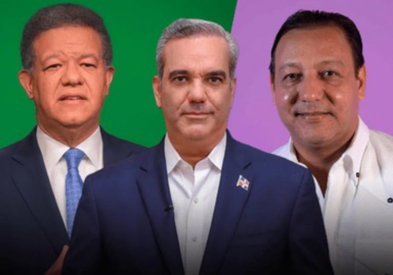 Encuesta arroja habrá segunda vuelta en Mayo; Abinader 45.4%, Leonel 33.1%, Abel 14.2%