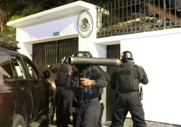 RD, Costa Rica y Panamá rechazan acción de Ecuador de invadir embajada mexicana en Quito