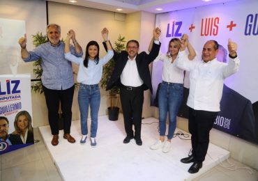 Liz Mieses anuncia su apoyo a Guillermo Moreno