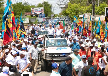 Abinader encabeza este sábado marcha caravana en Esperanza, Valverde