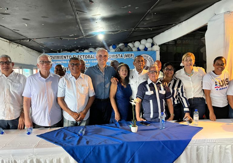 PRSD agota agenda de trabajos políticos y encuentros en la provincia Santo Domingo