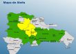 COE 16 provincias en alerta verde y 3 en amarillo por vaguada