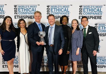 AES Corporation recibe galardón por 11 años consecutivos como una de las compañías más éticas del mundo