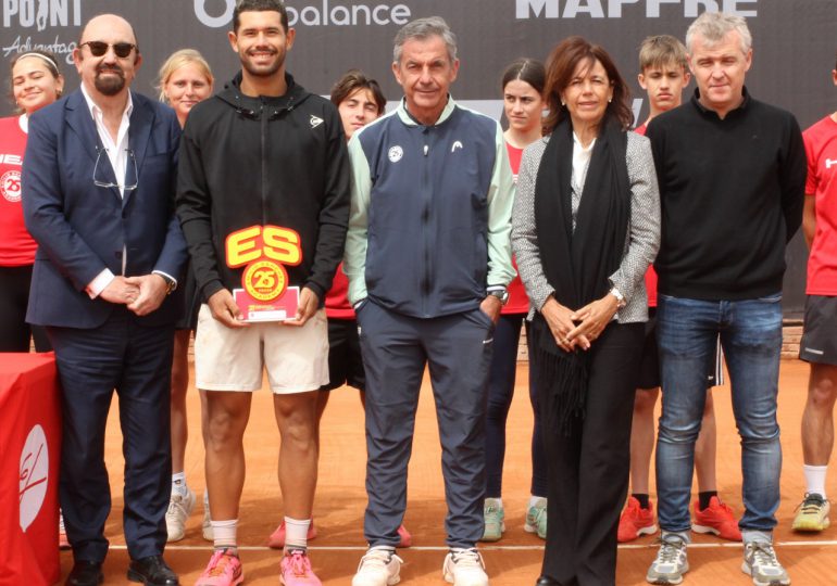 Dominicano Nick Hardt, campeón del Torneo ATP Challenger Tour Emilio Sánchez Academy by Waterdrop en Barcelona