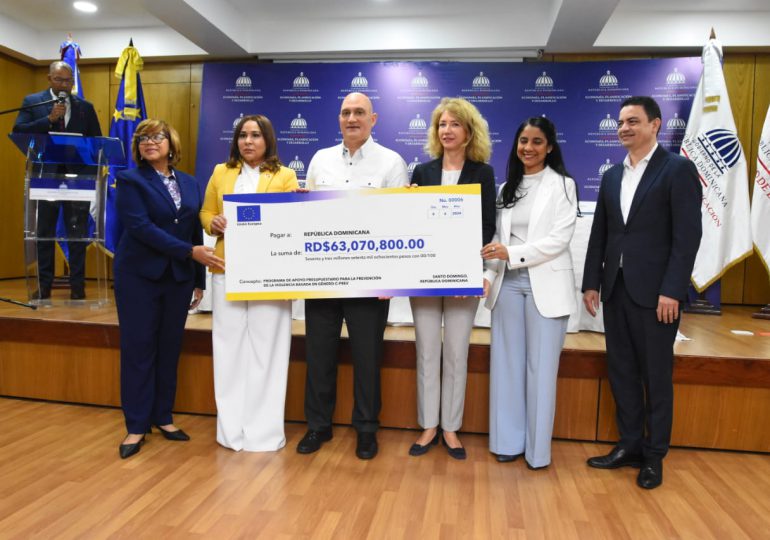Gobierno dominicano recibe apoyo presupuestario de la Unión Europea