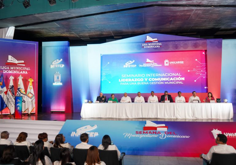 Liga Municipal Dominicana, Unicaribe e Infotep fortalecen capacitación alcaldes electos