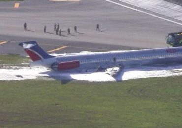 Colapso del tren de aterrizaje del avión operado por RED Air causó accidente y fuego post-impacto, revela informe