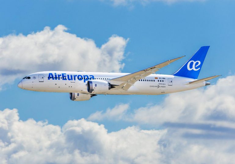 Air Europa elogia crecimiento turismo dominicano; anuncia vuelo inaugural a ruta Madrid Santiago será el 27 de junio