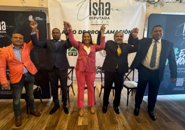 Fuerza del Pueblo y partidos aliados proclaman candidata a diputada a Ultramar Isha Cabrera
