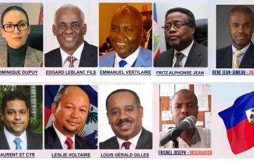 Miembros del Consejo Presidencial de Transición de Haití juran su cargo