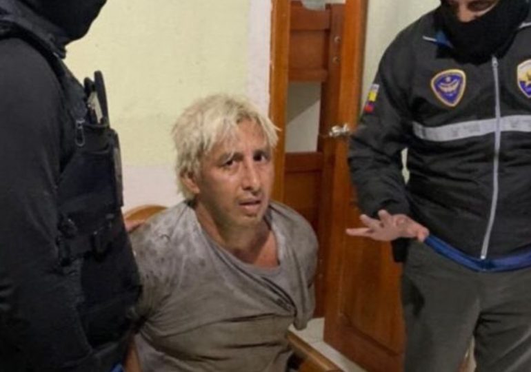 Ecuador captura a líder criminal que se fugó de cárcel durante arremetida narco
