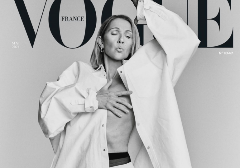 "Un regreso triunfal" Céline Dion brilla en la portada de mayo de Vogue France