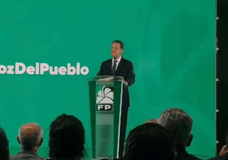 Leonel sobre la no inscripción de candidatos diputados de FP: "La resolución de JCE no tiene fundamento legal"